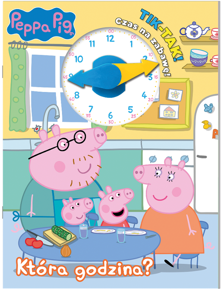 Świnka Peppa. Która godzina? Tik-Tak