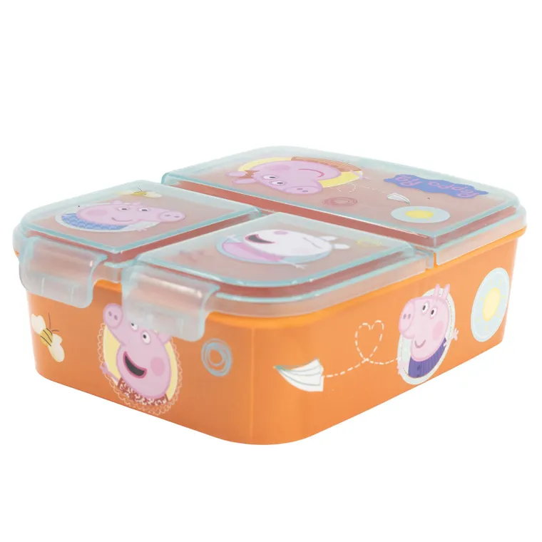 Świnka Peppa, lunchbox z przegródkami