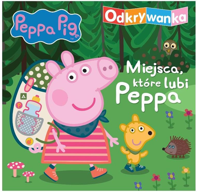 Świnka Peppa. Miejsca, które lubi Peppa