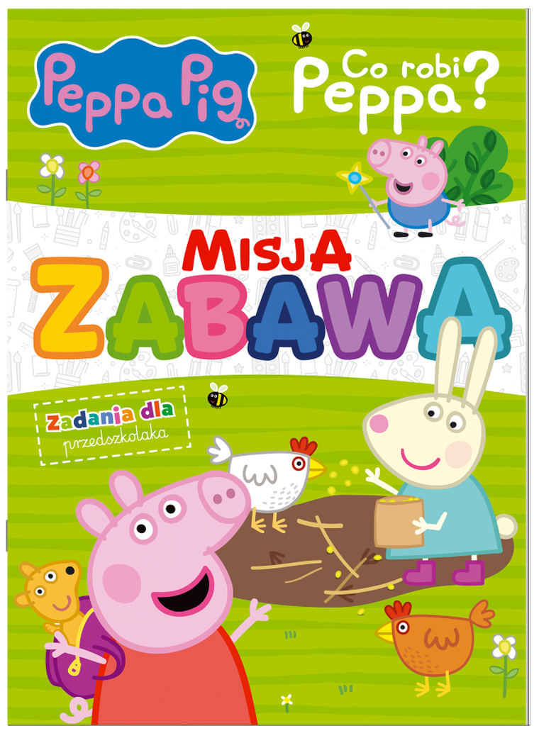 Świnka Peppa. Misja zabawa. Co robi Peppa?