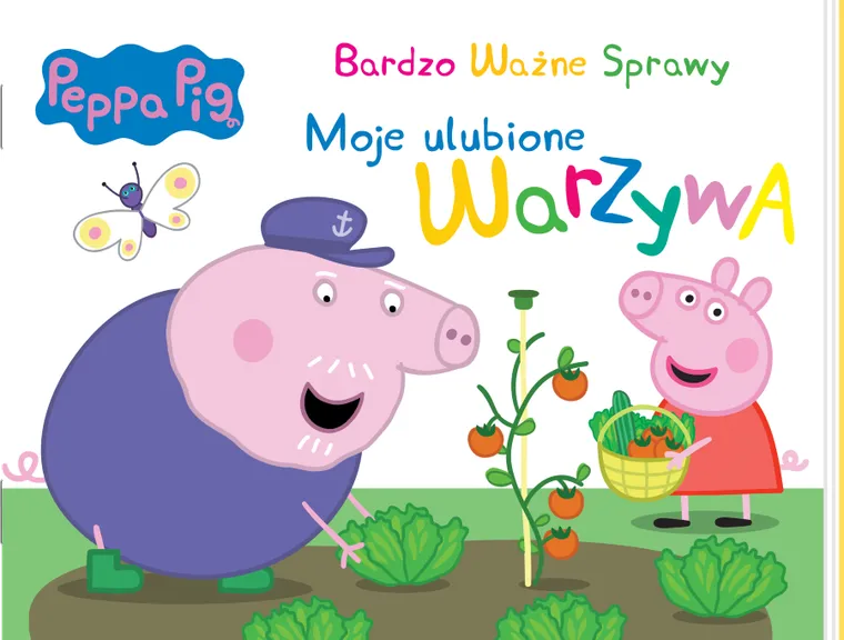 Świnka Peppa. Moje ulubione warzywa. Bardzo ważne sprawy