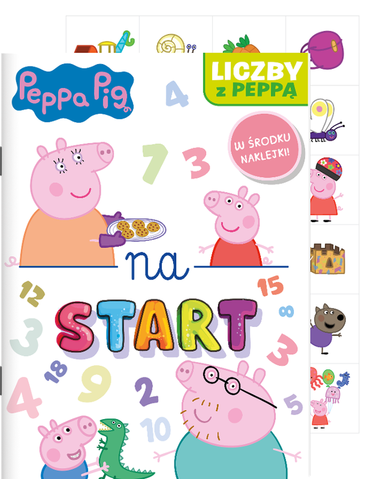 Świnka Peppa. Na start... Część 5. Liczby z Peppą