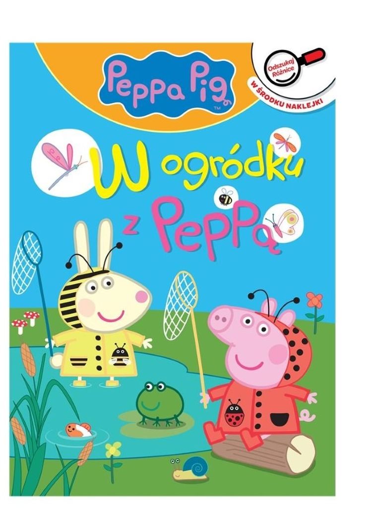Świnka Peppa. Odszukaj różnice. W ogródku z Peppą