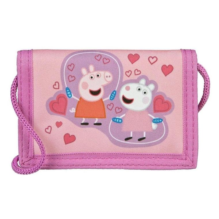 Świnka Peppa, portfel zamykany na rzep