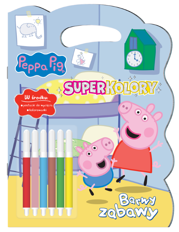 Świnka Peppa. Superkolory. Barwy zabawy