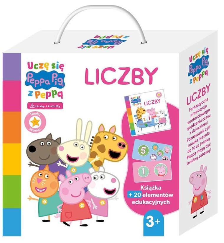 Świnka Peppa. Uczę się z Peppą. Liczby