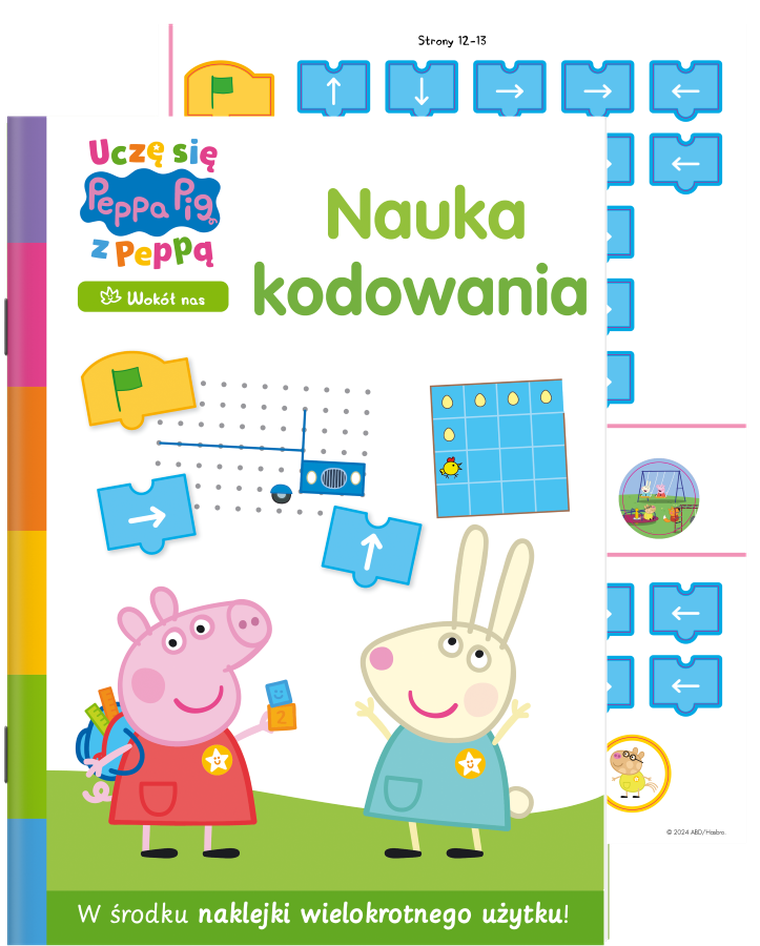 Świnka Peppa. Uczę się z Peppą. Nauka kodowania