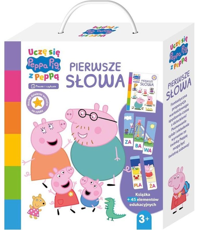 Świnka Peppa. Uczę się z Peppą. Pierwsze słowa