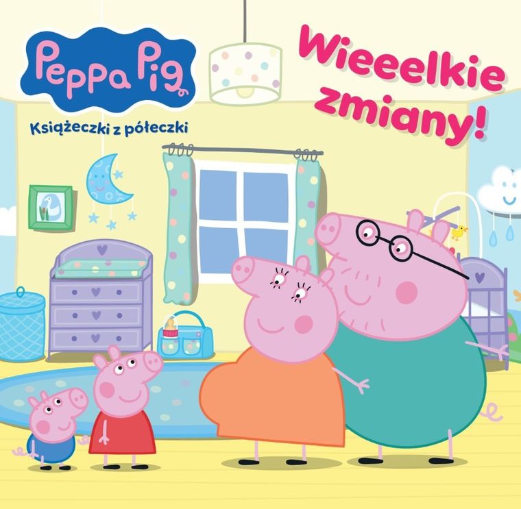 Świnka Peppa. Wieeelkie zmiany! Książeczki z półeczki