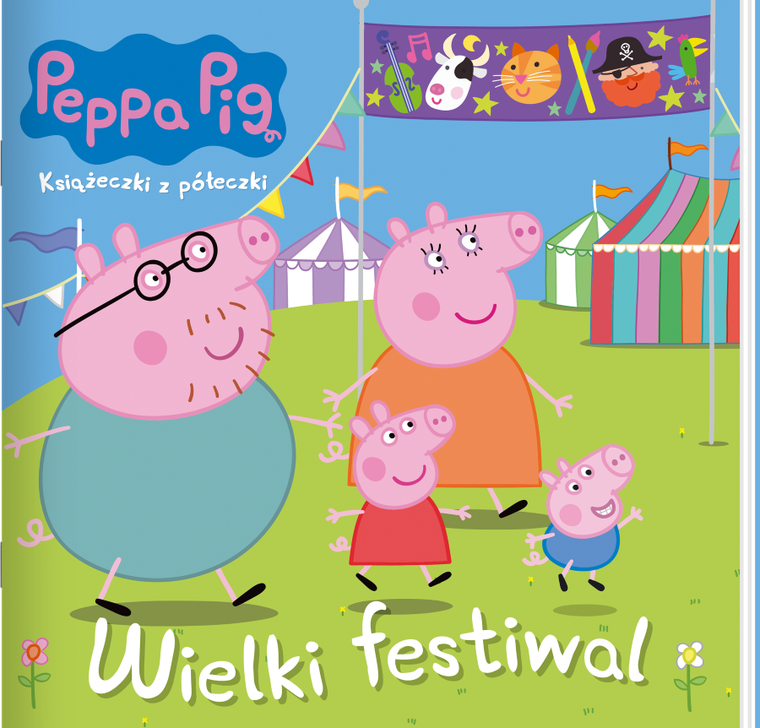 Świnka Peppa. Wielki festiwal. Książeczki z półeczki