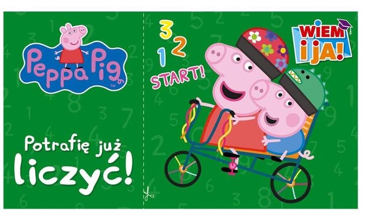 Świnka Peppa. Wiem i ja! Potrafię już licz liczyć