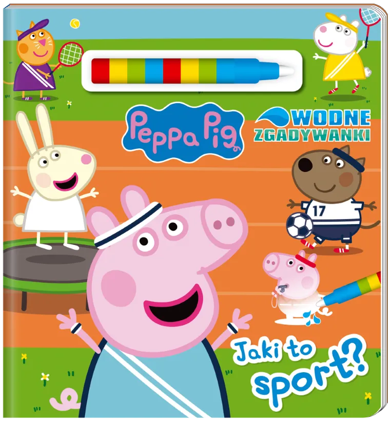 Świnka Peppa. Wodne zgadywanki. Jaki to sport?