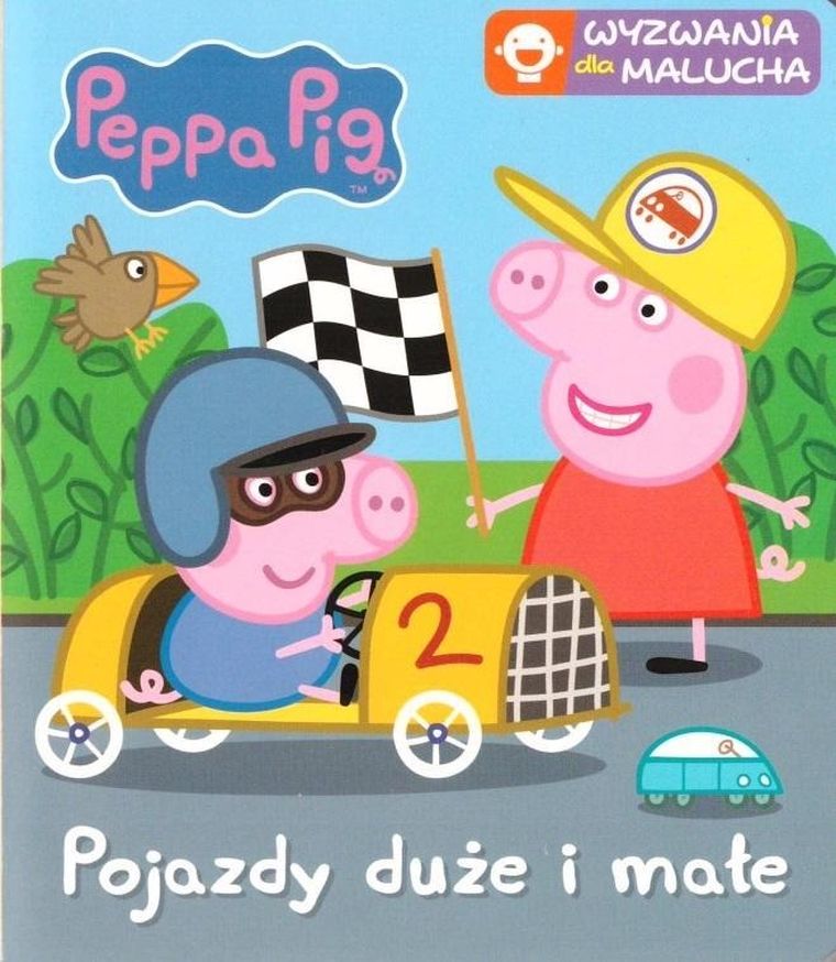Świnka Peppa. Wyzwania dla malucha. Pojazdy duże