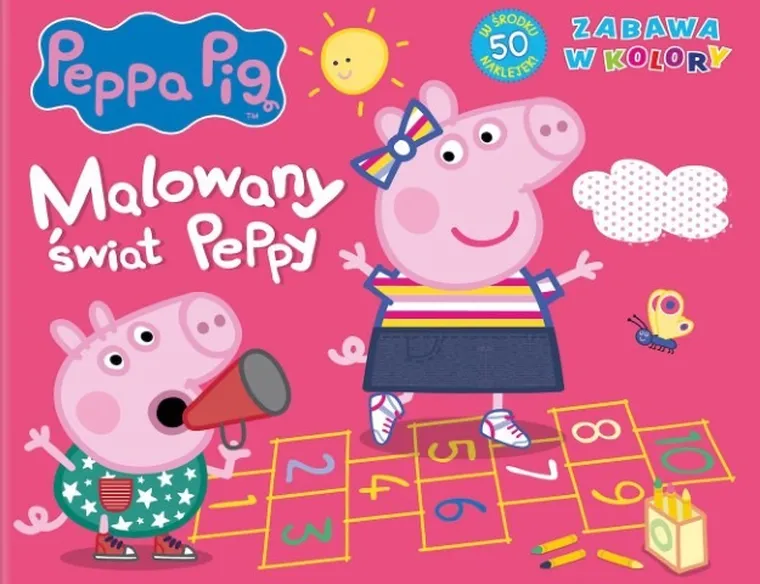 Świnka Peppa. Zabawa w kolory. Malowany świat Peppy