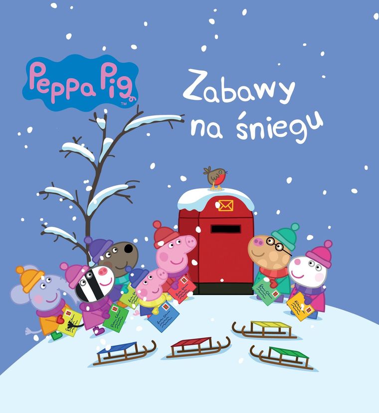 Świnka Peppa. Zabawy na śniegu