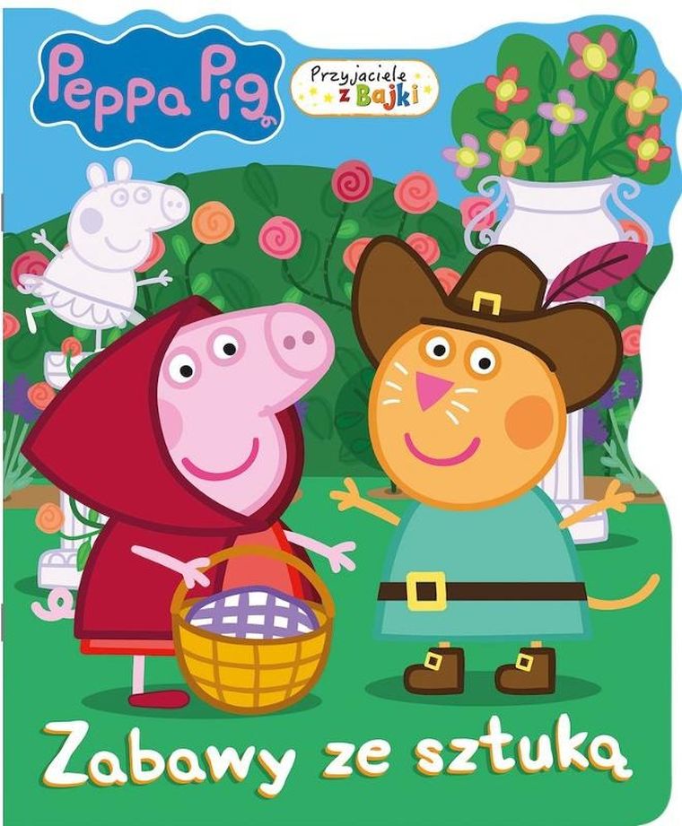 Świnka Peppa. Zabawy ze sztuką. Przyjaciele z bajki