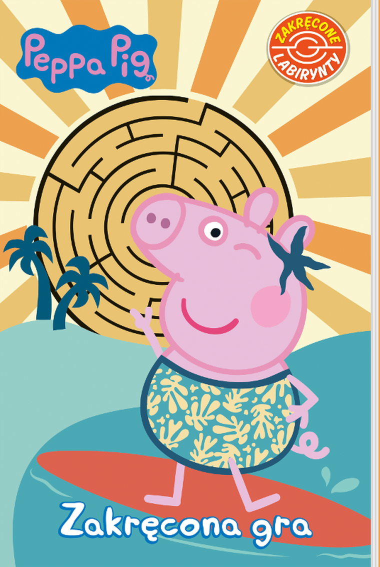 Świnka Peppa. Zakręcona gra. Zakręcone labirynty