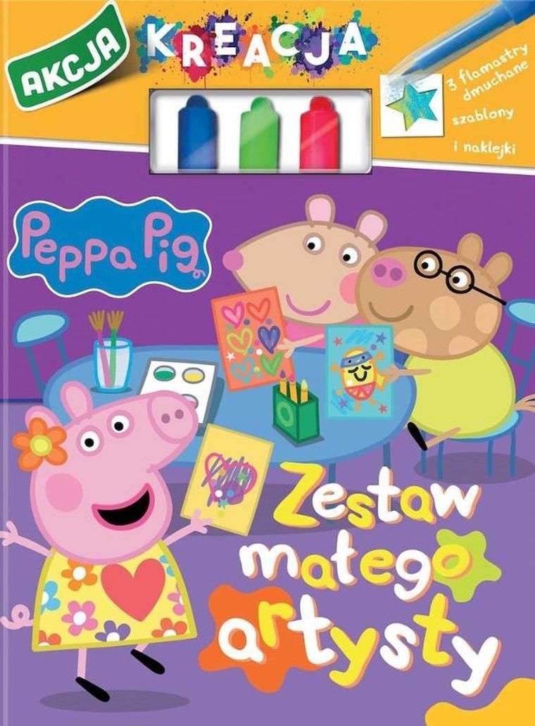 Świnka Peppa. Zestaw małego artysty. Akcja Kreacja
