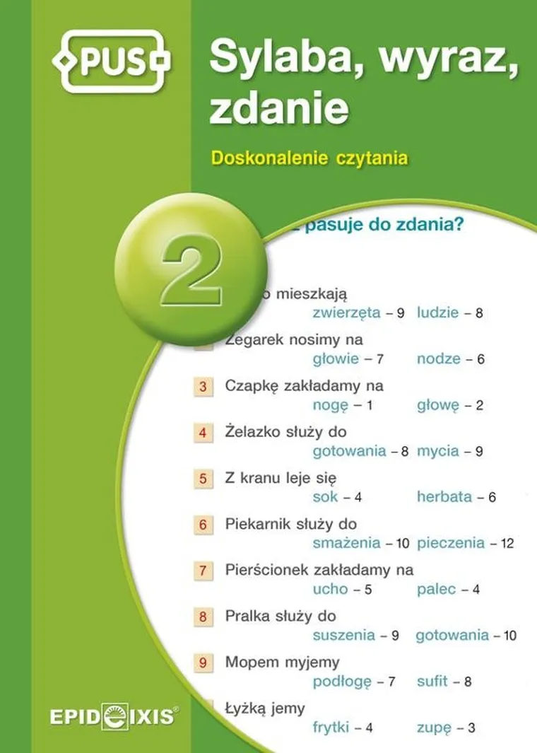 Sylaba, wyraz, zdanie. Część 2