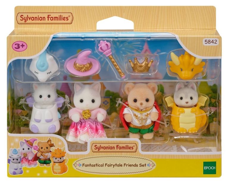 Sylvanian Families, 40th Anniversary, Dzieci w baśniowych strojach, zestaw figurek, 5842