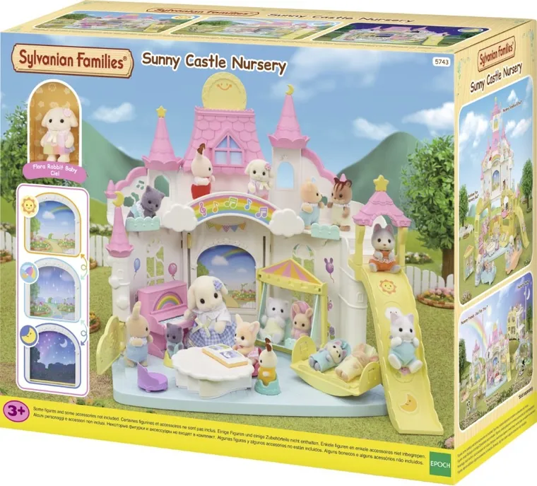 Sylvanian Families, Kolorowe Przedszkole, zestaw z figurkami, 5743