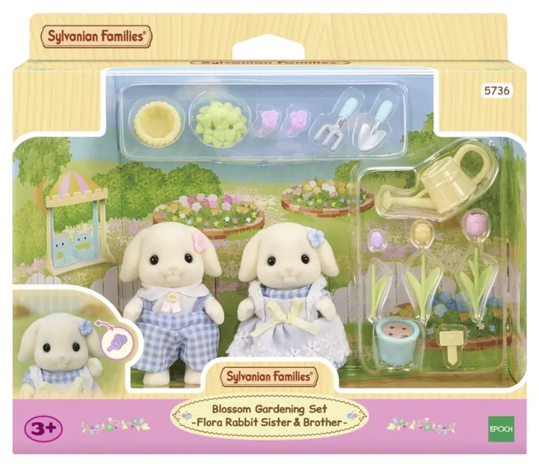 Sylvanian Families, Kwiatowy zestaw z figurkami, 5736