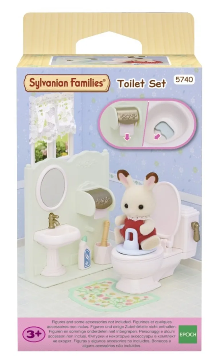 Sylvanian Families, Łazienka z toaletą, 5740