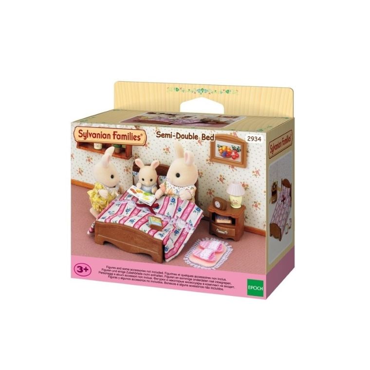 Sylvanian Families, łóżko podwójne, 5019