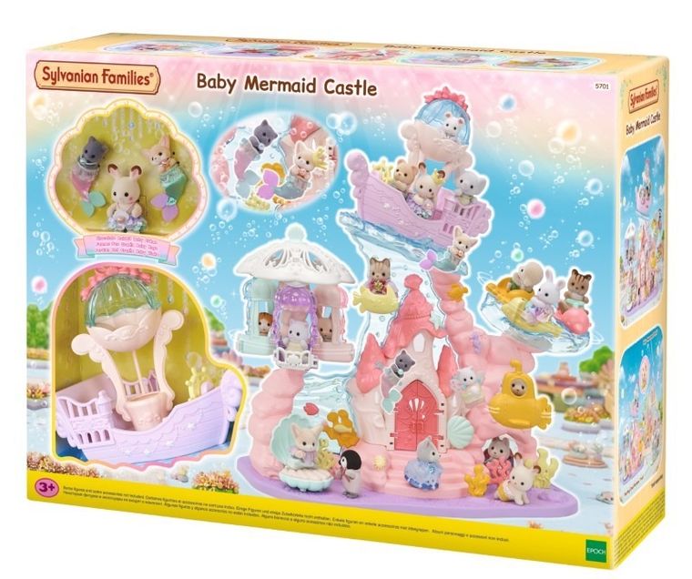 Sylvanian Families, Pałac małych Syrenek, zestaw figurek, 5701
