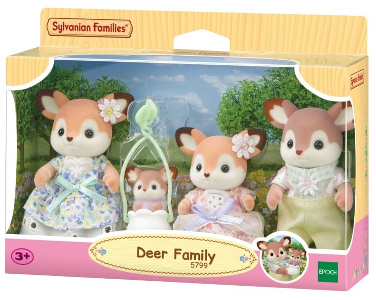 Sylvanian Families, Rodzina Jelonków, zestaw figurek, 5799