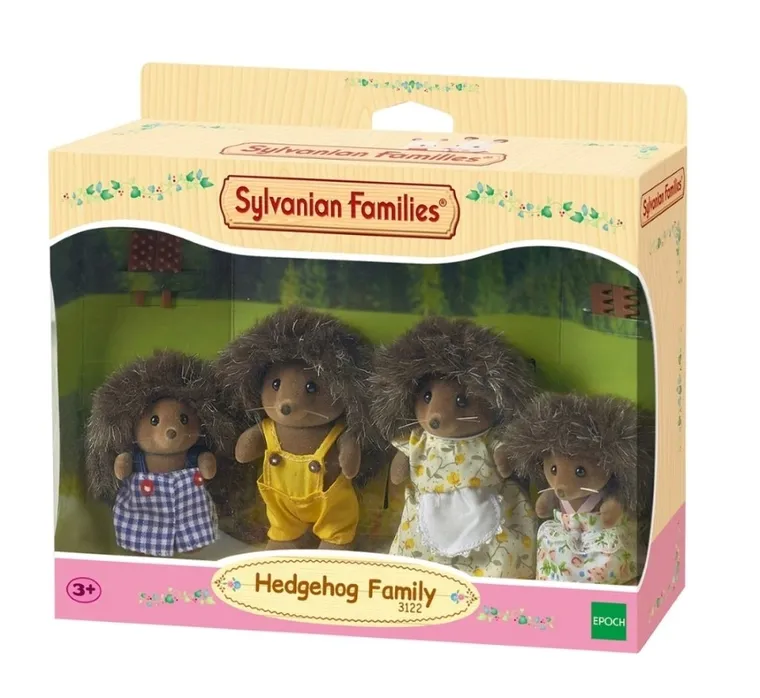 Sylvanian Families, rodzina jeżyków, zestaw figurek, 4018