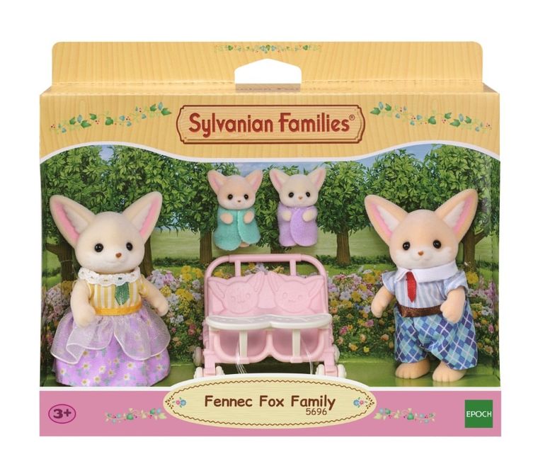 Sylvanian Families, Rodzina lisków pustynnych, zestaw figurek, 5696
