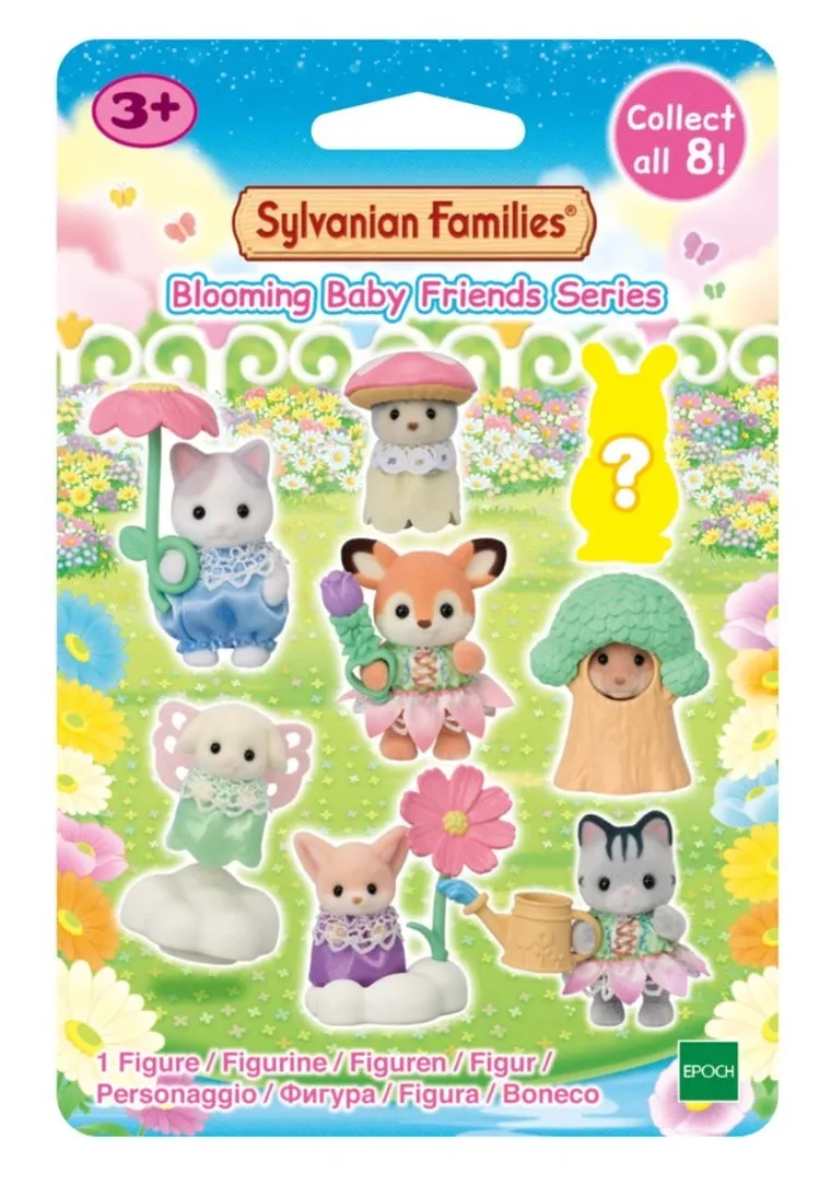 Sylvanian Families, Wiosenne maluchy, saszetka z figurką niespodzianką, 5823, 1 szt.