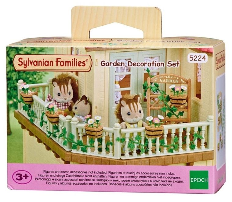 Sylvanian Families, zestaw dekoracji ogrodowych, 5224