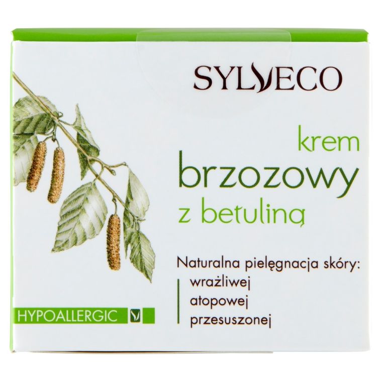 Sylveco, krem brzozowy z betuliną do skóry atopowej wrażliwej i przesuszonej, 50 ml