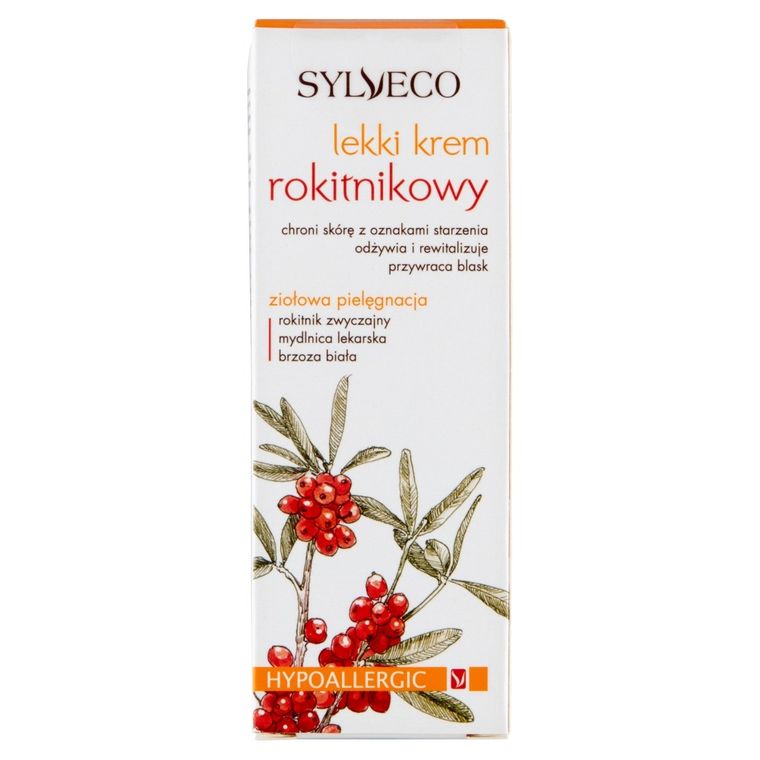 Sylveco, lekki krem rokitnikowy do codziennej pielęgnacji, 50 ml
