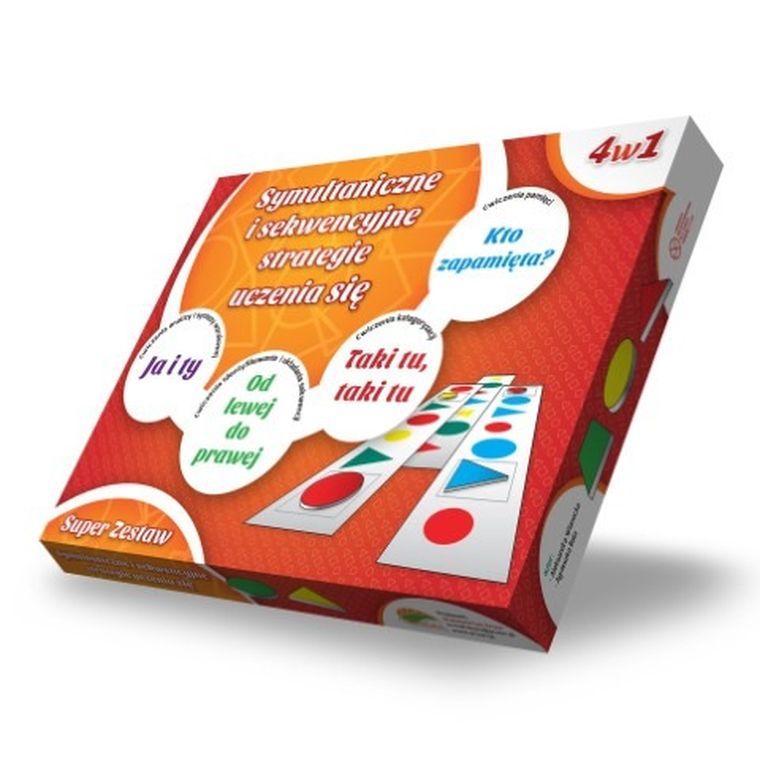 Symultaniczne i sekwencyjne strategie uczenia się Super. Zestaw 4w1