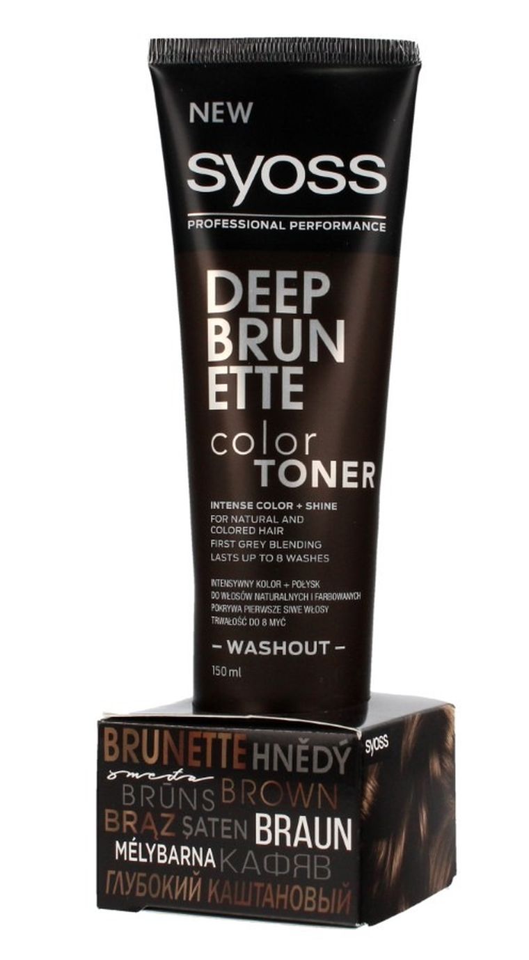 Syoss, Color Toner, krem tonujący do włosów, Deep Brunette, 150 ml