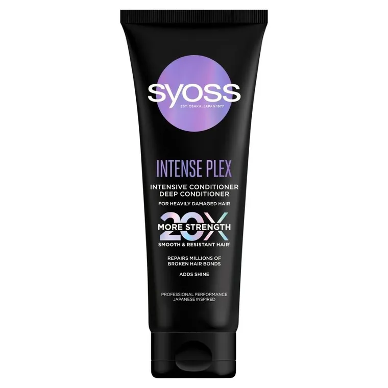 Syoss, Intense Plex, intensywna odżywka do włosów mocno zniszczonych, 250 ml