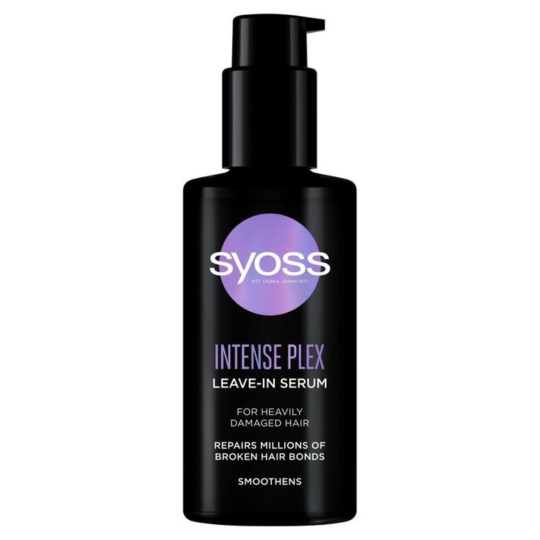 Syoss, Intense Plex, serum bez spłukiwania do włosów mocno zniszczonych, 100 ml
