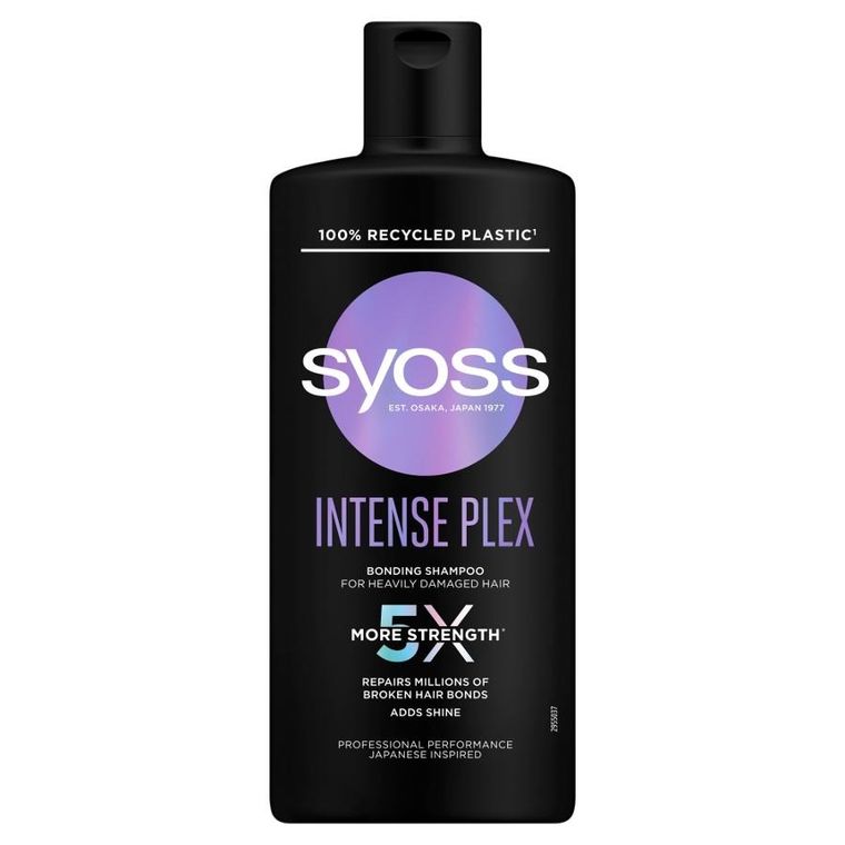 Syoss, Intense Plex, szampon do włosów mocno zniszczonych, 440 ml