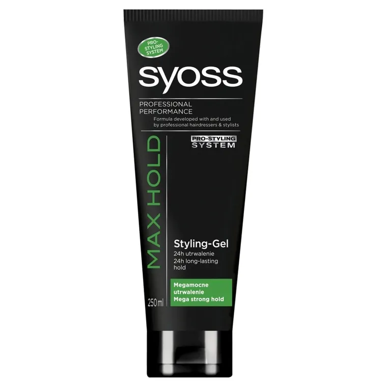 Syoss, Max Hold, żel do włosów, 250 ml