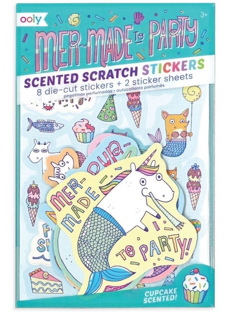 Syrenki, naklejki pachnące