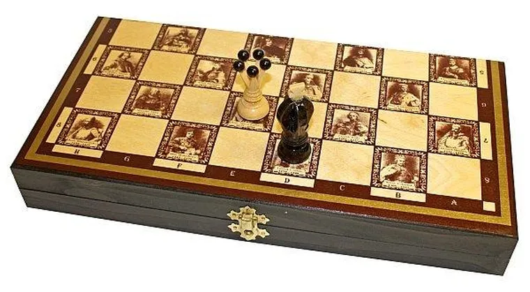 Szachy królewskie, gra logiczna, 35-35 cm