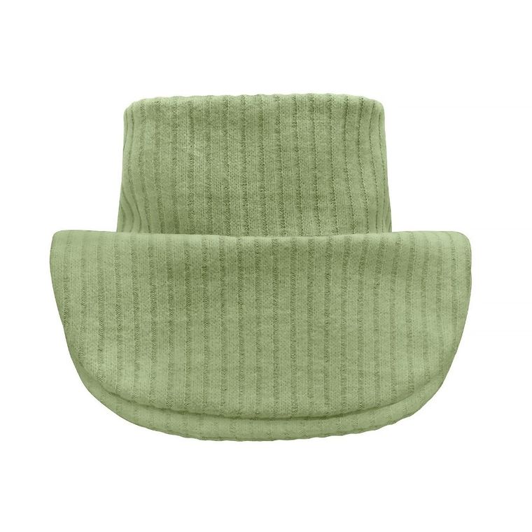 Szalik chłopięcy z golfem, zielony, Pinokio