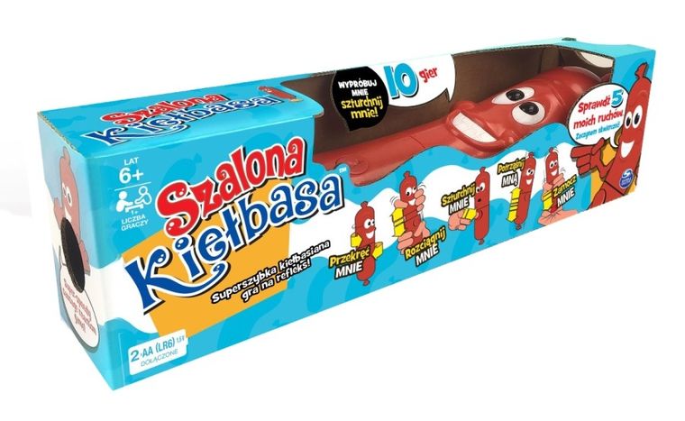 Szalona Kiełbasa, gra familijna