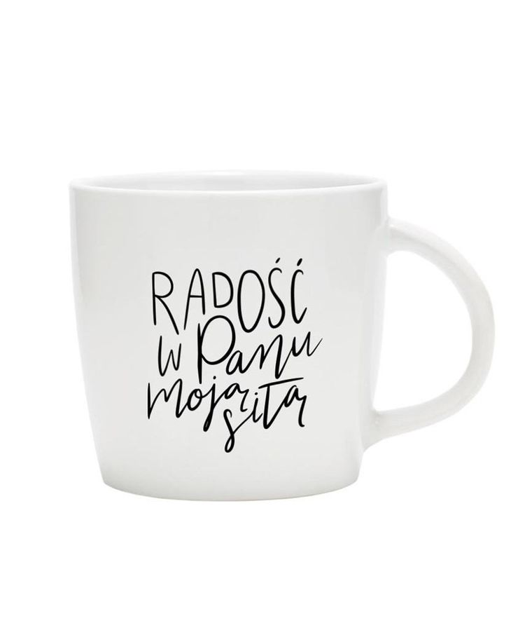 Szaron, filiżanka, Radość w Panu moją siłą