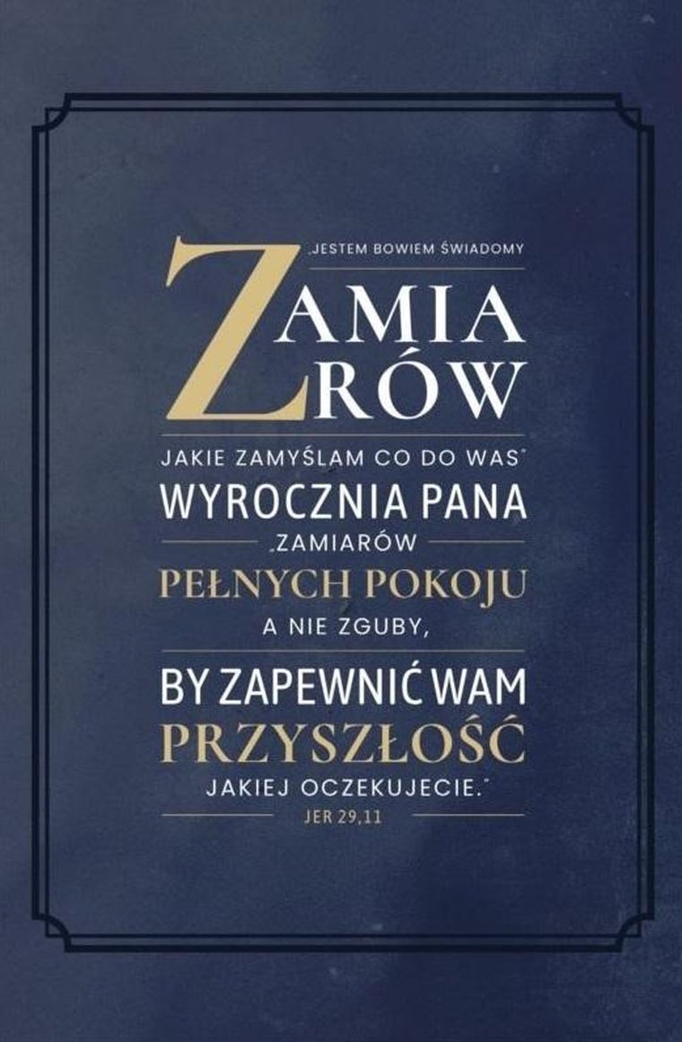 Szaron, kartka okolicznościowa, Jestem bowiem