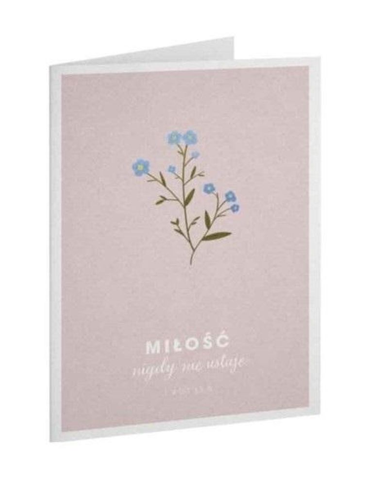 Szaron, kartka okolicznościowa, Miłość nigdy nie ustaje