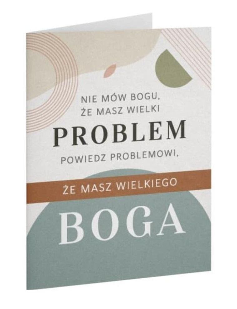 Szaron, kartka okolicznościowa, Wielki Bóg